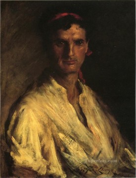 William Merritt Chase Painting - A Young Roman William Merritt Chase